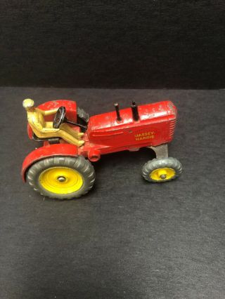 Authentic Dinky Toys Massey Harris Tractor Meccano Made In England
