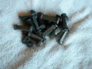 Standard Large Ring K98 8mm Mauser Rifle Stock Parts Recoil Lug W Escutcheon Nut