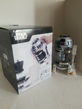 Star Wars R2d2 Coffee French Press Maker Glass Carafe Plunger Open Box
