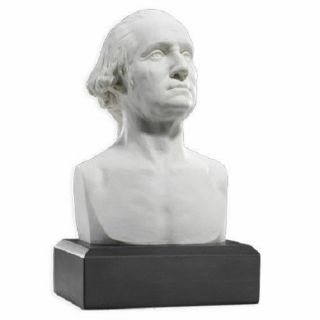 President George Washington Bust Statue Historical Sculpture