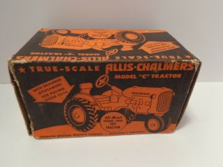 Allis Chalmers Model C Tractor Box Only American Precision Products Milwaukee Wi