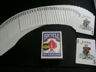 One Way Force Deck - Bicycle Playing Cards Blue Joker Coloured