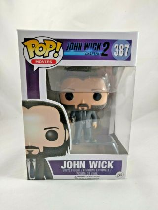 Funko Pop Movies John Wick Chapter 2 John Wick Vinyl Figure 387 Keanu Reeves