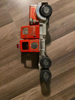 Vintage Tonka Fire truck 1 Hook And Ladder - Fire Engine cab 3