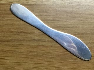 Unusual Vintage Silver Baby’s Feeding Knife ? Hallmarked 2001