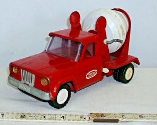 Tonka Mini Jeep Cement Mixer Truck Early Version Steel Toy To Restore Or Parts