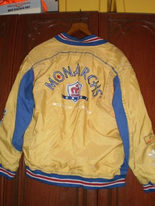 Vintage London Monarchs Adidas Jacket World League Of American Football