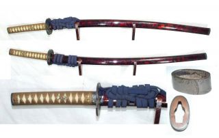 大刀拵/daito Koshirae Japanese Sword Fitting Antique