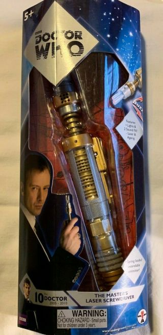 Doctor Who The Masters Laser Sonic Screwdriver 10 Th Doctor