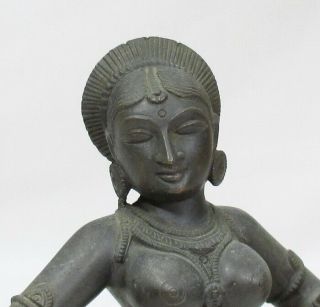 D025: Tibetan Buddhist statue of copper ware with appropriate work. 2