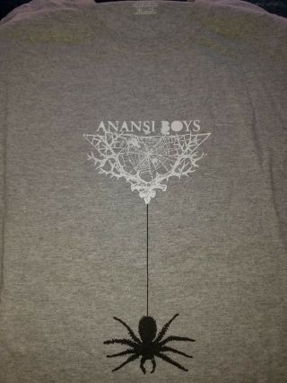 Neil Gaiman Anansi Boys Xl Shirt American Gods Dagmar Matuszak Sdcc 2007