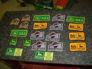 Nos Vintage John Deere Patches Group Of 20