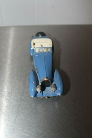 Western Models 1:43 Blue Convertible Classic Model Car