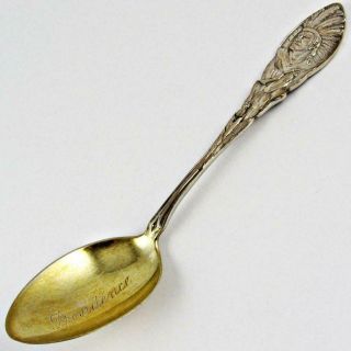 Antique Providence,  Rhode Island American Indian Howard Sterling Silver Spoon