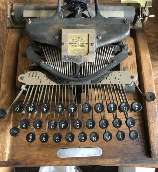 Early Postal Typewriter