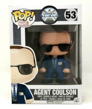 Agent Coulson 53 Agents Of Shield Funko Pop Vinyl Bobble Head 2014