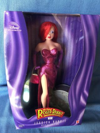 Mattel Jessica Rabbit Disney’s Dolls “who Framed Roger Rabbit “special Ed.  Nrfb