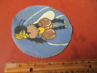 Wwii Usaaf Fighting Bee 22nd Fighter Sqdn 36 Fg 9 Th Aaf Flight Jacket Patch
