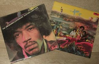 Jimi Hendrix Electric Ladyland Part 1 & 2 Vinyl Lp 1970 Uk Polydor