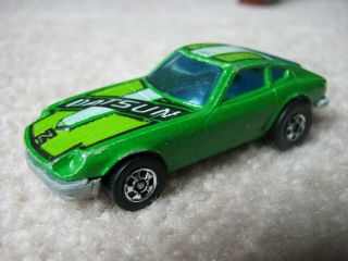 Hot Wheels Blackwall 1976 Datsun Z Whiz Green Very