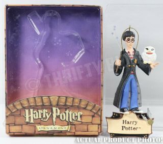 Harry Potter & Hedwig Owl Christmas Ornament Kurt S Adler Santas World Hp100