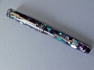 Modern Conway Stewart Dandy Azure Limited Edition Fountain Pen