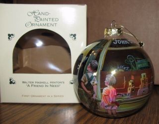 John Deere A Tractor Christmas Ornament Walter Haskell Hinton Friend Need 1st