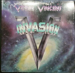 Vinnie Vincent Invasion All Systems Go Lp Vinyl Ov 41626 Near Shrink