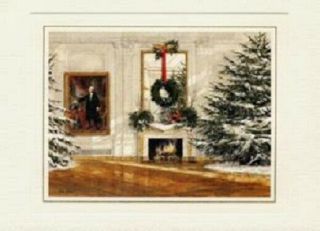 1986 Ronald Reagan White House Presidential Christmas Card