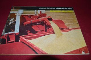 International Harvester Buyers Guide For Fall 1968 Dealer 