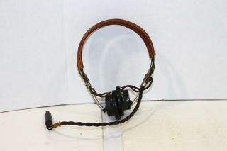Ww2 Vintage Army Signal Corps Radio Headset