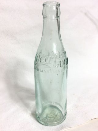 Big & Bold Jackson Mississippi Coca Cola Straight Side Soda Bottle