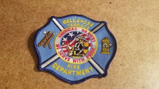Fire Department Bellerose Terrace Patch America 