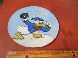Wwii Usaaf Donald Duck 521 Bomb Sqdn 380 Bg 5 Th Aaf Flight Jacket Patch