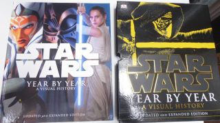 STAR WARS YEAR BY YEAR VISUAL HISTORY UPDATED EXTENDED HARDCOVER BOOK 3