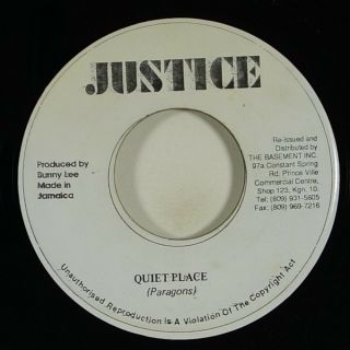 Paragons/i.  Roy " Quiet Place " Reggae 45 Justice Reissue Mp3