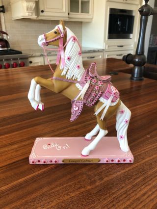 Cowgirl Cadillac Horse Figurine The Trail Of Painted Ponies 4020476