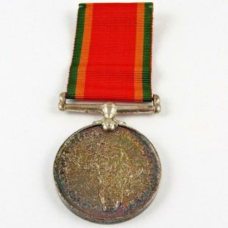 Vintage Wwii British Colonial Africa Service South African Campaign Named Medal