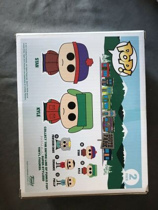 Funko Pop South Park Stan and Kyle 2 - pack Limited Edition Best Buy Exclusive 3