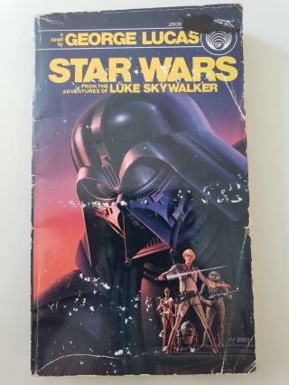 Star Wars Adventures Of Luke Skywalker 1976 1st Print Book Lucas Ballantine
