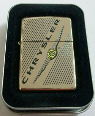 Sharp Retired Chrysler Logo Zippo Lighter