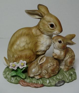 Bunny Blessings – Masterpiece Porcelain Homco