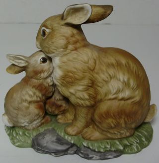 Bunny Blessings – Masterpiece Porcelain Homco 3