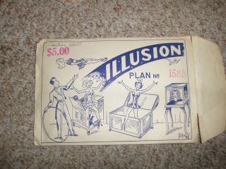 Illusion Plan 1588 Sawing Women In Half