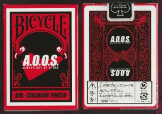 1 Deck Bicycle A.  O.  O.  S.  Custom Playing Cards