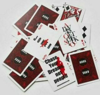 1 DECK Bicycle A.  O.  O.  S.  custom playing cards 3