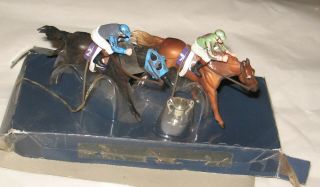 Breyer Sonador Stablemate Racing Horse Set