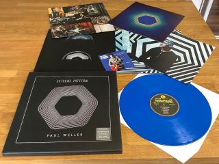 Paul Weller,  Saturns Pattern,  Vinyl Cd Dvd Boxset 2015 Blue Vinyl,  Etc,  Unplayed