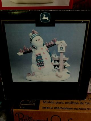 Collectible John Deere Holiday Snowman