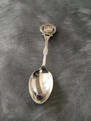 Solid Silver Souvenir Spoon Kirkcudbright Joseph Cook B’ham 1929